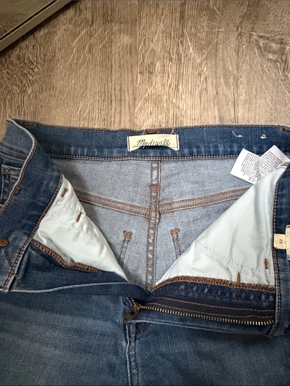 Madewell road tripper skinny flare Jeans - Picture 3 of 8